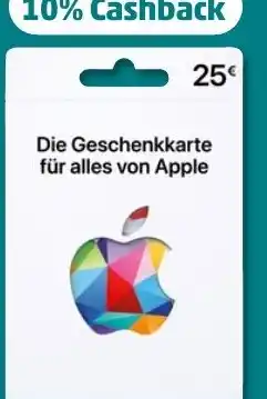 PENNY Apple Geschenkkarte Angebot