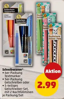 PENNY Radierbare Textmarker Angebot