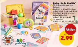 PENNY ABC Champions Lernkarten-Set Angebot