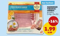 PENNY RADEBERGER Frühstückschinken Angebot