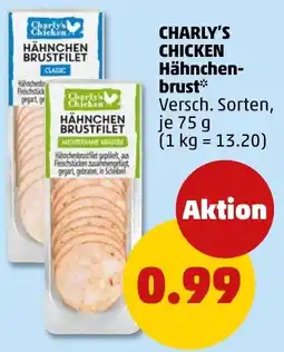PENNY CHARLY'S CHICKEN Hähnchenbrust* Angebot