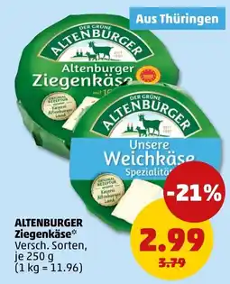 PENNY Altenburger Ziegenkäse Angebot