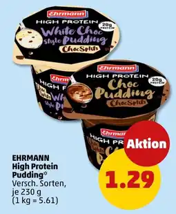 PENNY Ehrmann High Protein Pudding Angebot