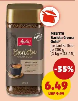 PENNY MELITTA Barista Crema Gold Angebot