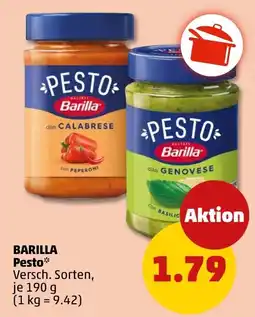 PENNY BARILLA Pesto Angebot