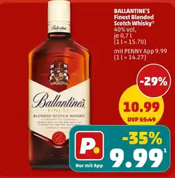 PENNY Ballantine's Finest Blended Scotch Whisky Angebot