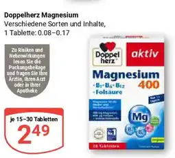 Globus Doppelherz Magnesium Angebot