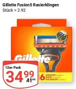 Globus Gillette Fusion 5 Rasierklingen Angebot