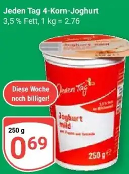 Globus Jeden Tag 4-Korn-Joghurt Angebot