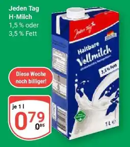 Globus Jeden Tag Jeden Tag H-Milch 1,5% oder 3,5% Fett Angebot