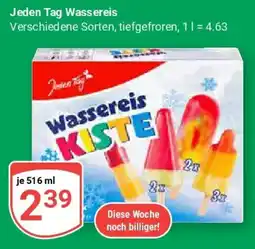Globus Jeden Tag Wassereis Angebot