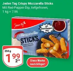 Globus Jeden Tag Crispy Mozzarella Sticks Angebot