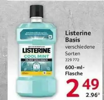 Selgros Listerine Basis Angebot