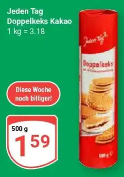 Globus Jeden Tag Doppelkeks Kakao Angebot