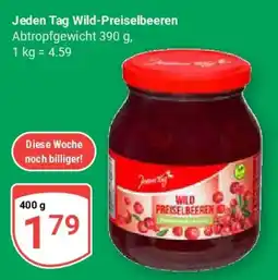 Globus Jeden Tag Wild-Preiselbeeren Angebot