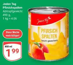 Globus Jeden Tag Pfirsichspalten Angebot