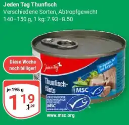 Globus Jeden Tag Thunfisch Angebot