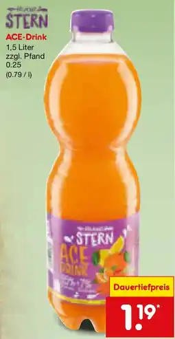 Netto Marken-Discount STERN ACE-Drink Angebot