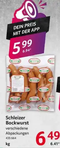 Selgros Schleizer Bockwurst Angebot