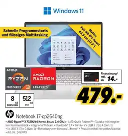 MEDIMAX hp Notebook 17-cp2640ng Angebot