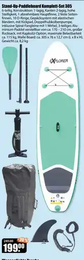 V Baumarkt Stand-Up-Paddleboard Komplett-Set 305 Angebot