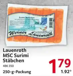 Selgros Lauenroth MSC Surimi Stäbchen Angebot