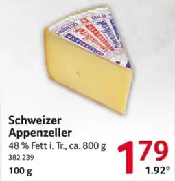 Selgros Schweizer Appenzeller Angebot