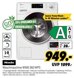 MEDIMAX Waschmaschine WWB 360 WPS Angebot