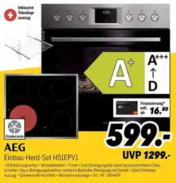 MEDIMAX AEG Einbau-Herd-Set H51EPV1 Angebot