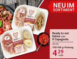 Selgros AMORETTI Ready to eat Estivo oder Il Capagnolo Angebot