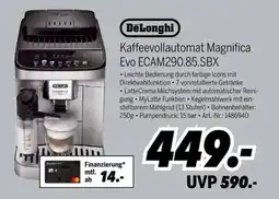 MEDIMAX DeLonghi Kaffeevollautomat Magnifica Evo ECAM290.85.SBX Angebot
