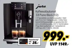 MEDIMAX jura Kaffeevollautomat E8 Piano Black Angebot