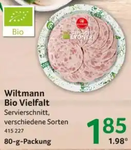 Selgros Wiltmann Bio Vielfalt Angebot