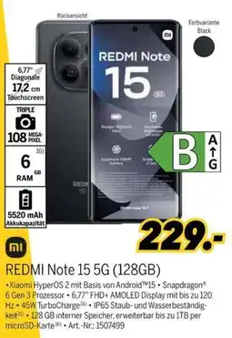 MEDIMAX REDMI Note 15 5G (128GB) Angebot