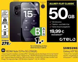 MEDIMAX Xiaomi REDMI Note 15 Pro 5G (256GB) + ALLNET-FLAT CLASSIC 50GB Angebot
