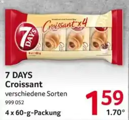 Selgros 7 DAYS Croissant Angebot