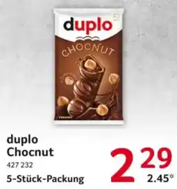 Selgros duplo Chocnut Angebot