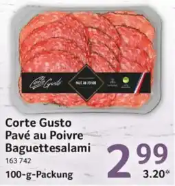 Selgros Corte Gusto Pavé au Poivre Baguettesalami Angebot