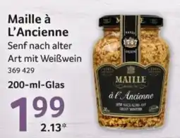 Selgros Maille à l'Ancienne Senf nach alter Art mit Weißwein Angebot