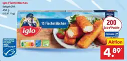Netto Marken-Discount iglo Fischstäbchen Angebot