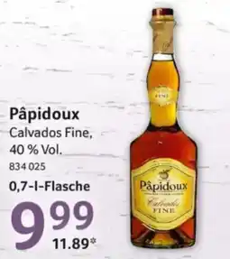 Selgros Pâpidoux Calvados Fine Angebot