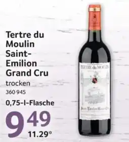 Selgros Tertre du Moulin Saint-Emilion Grand Cru Angebot