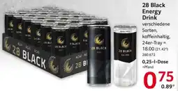 Selgros 28 BLACK Energy Drink Angebot