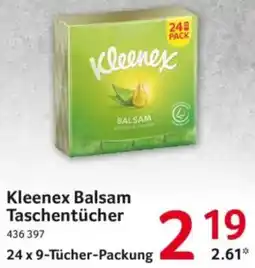 Selgros Kleenex Balsam Taschentücher Angebot