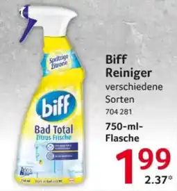 Selgros Biff Reiniger Angebot