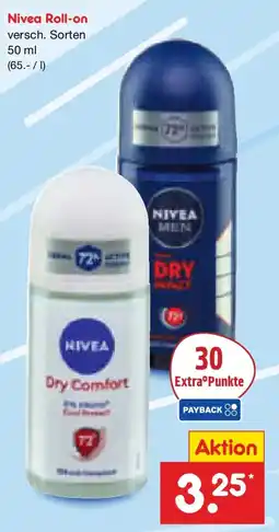 Netto Marken-Discount Nivea Roll-on Angebot
