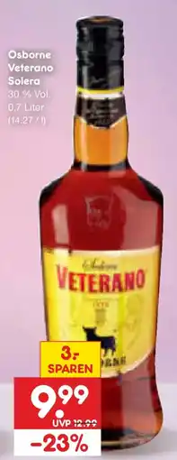 Netto Marken-Discount Osborne Veterano Solera Angebot