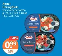 V Markt Appel Heringfilets Angebot