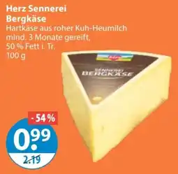 V Markt Herz Sennerei Bergkäse Angebot