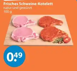 V Markt Frisches Schweine-Kotelett Angebot